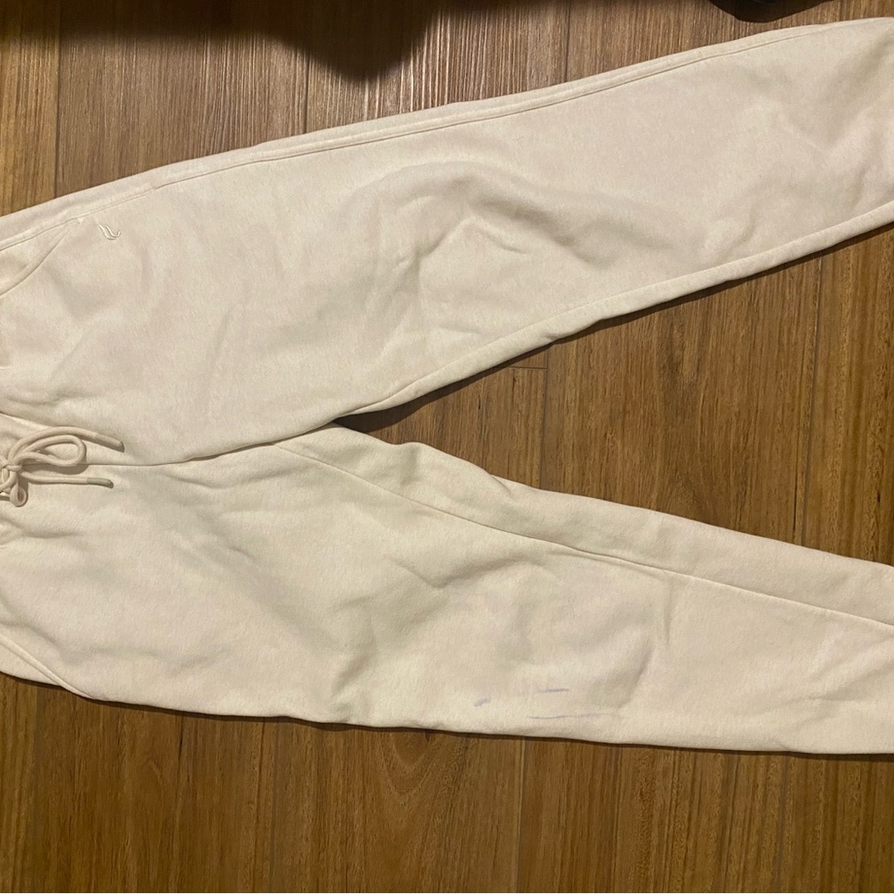 Fabletics Womens Off-White Joggers